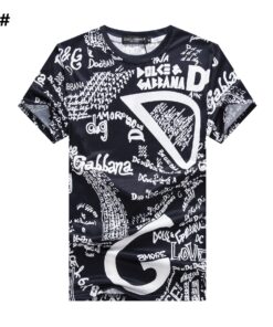 New 2024 – D Luxury Brand Premium T-Shirt Outfit For Men Max4973