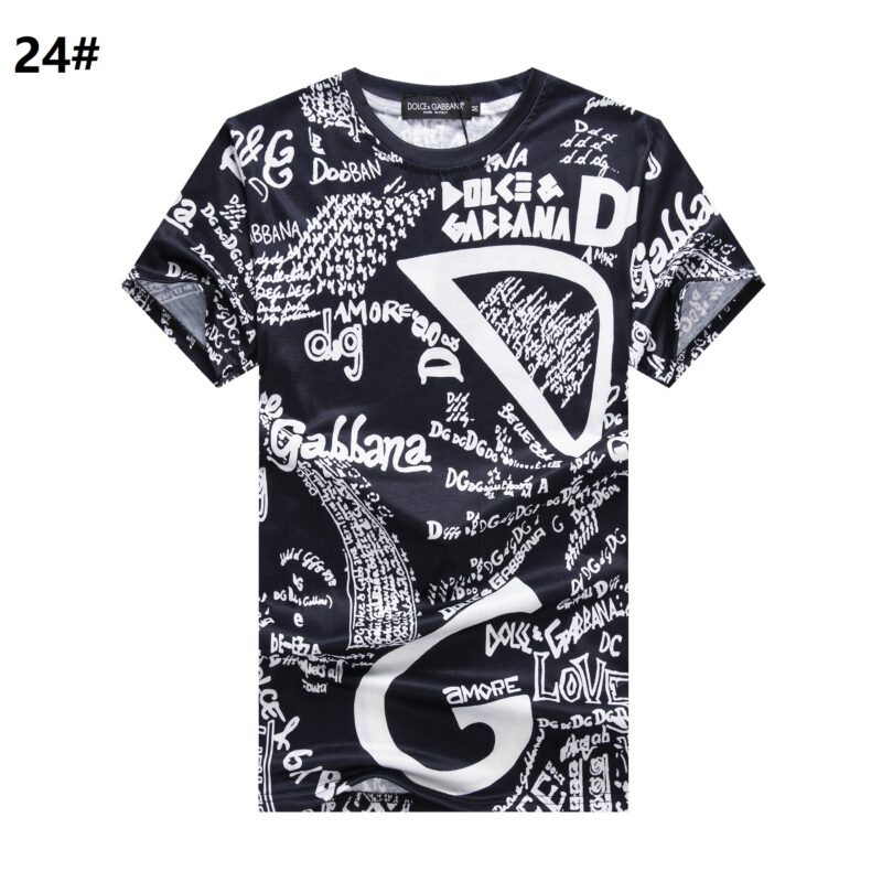 New 2024 – D Luxury Brand Premium T-Shirt Outfit For Men Max4973