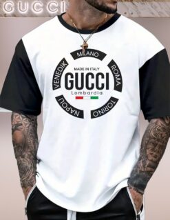 New 2025-  G  Luxury  Brand Premium T-Shirt Outfit For Men Women – Max012672