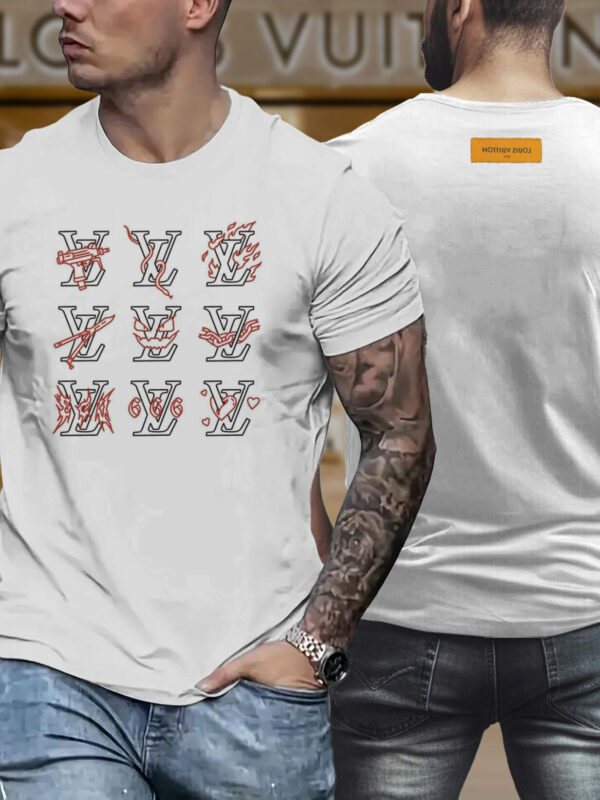 2025 – L  Luxury Brand Premium T-Shirt Outfit For Men -Max011579