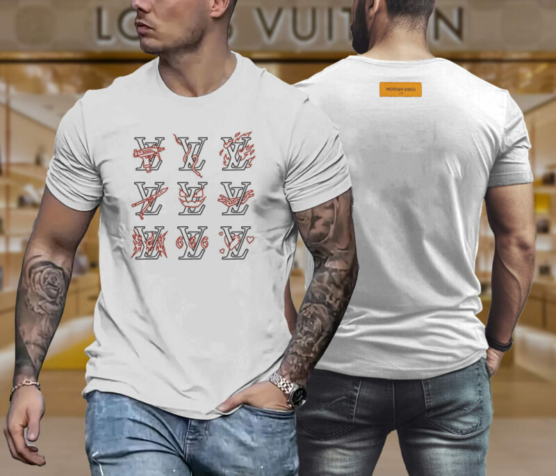 2025 – L  Luxury Brand Premium T-Shirt Outfit For Men -Max011579