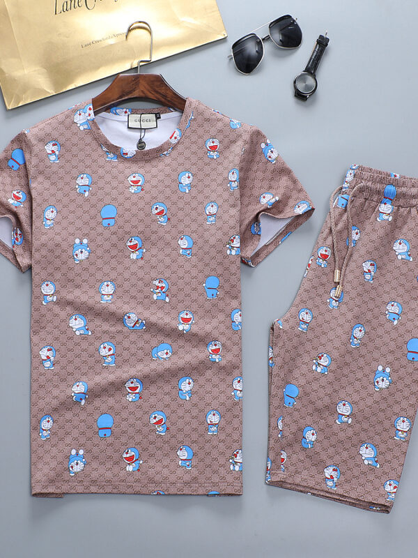 2024 – Set G Tracksuit T-shirt & Shorts –   – Max00784