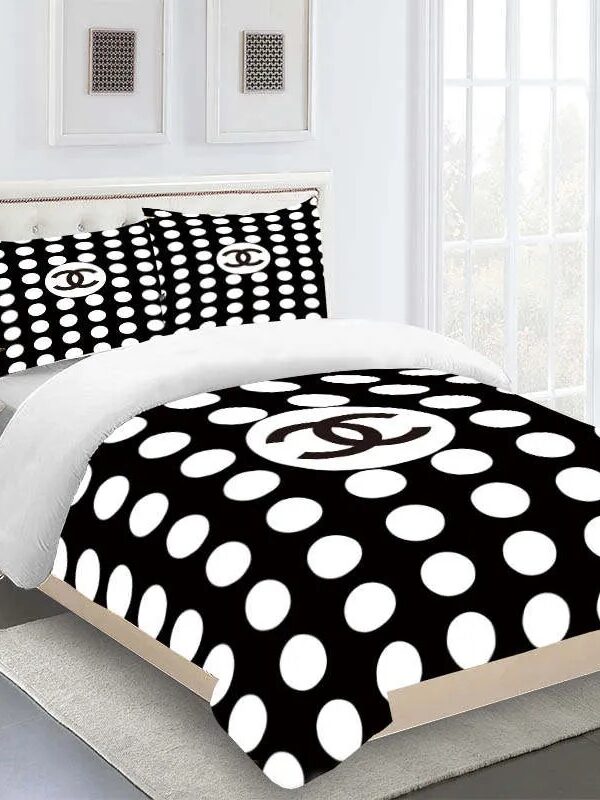 Chanel Premium Fashion Limited Luxury Brand Bedding Set Home Decor -Min00430