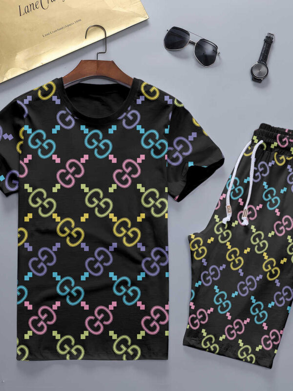 2025 – Set G Tracksuit T-shirt & Shorts –   – TU24051069