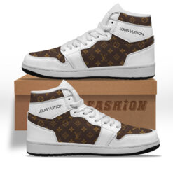 L.V High Air Jordan 1 Sneakers Shoes Hot 2023 Gifts Unisex -B9G-Max06605