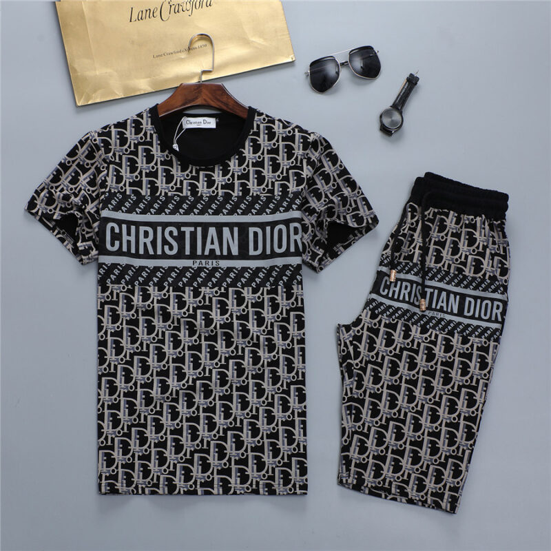 2024 – Set D  Tracksuit T-shirt & Shorts – Max4535