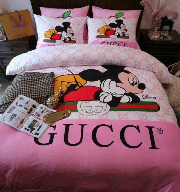 G  Premium Fashion Limited Luxury Brand Bedding Set Home Decor – Min00385