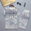 2025 – Set D  Tracksuit T-shirt & Shorts – TU24051327