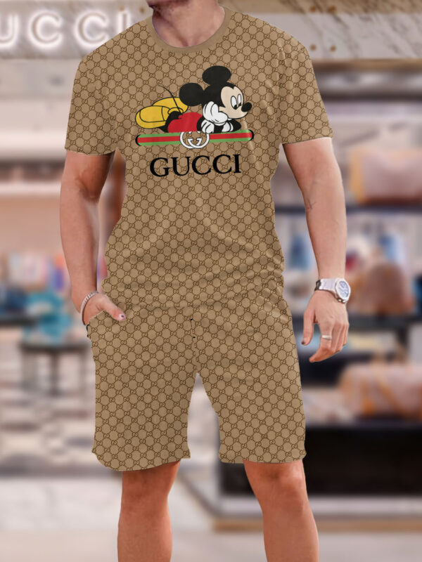 2025 – Set G Tracksuit T-shirt & Shorts –   – Max011946