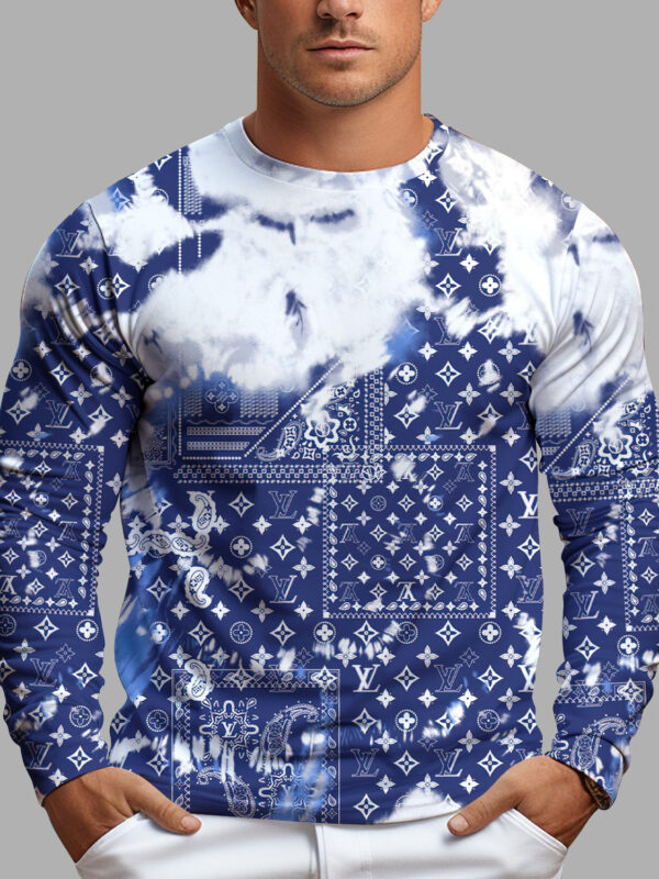 New 2025- Long Sleeves Shirt  for men women luxury brand clothing clothes outfit -PU24112101