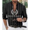 Men’s Long Sleeves Button Down Shirts -TDA002066