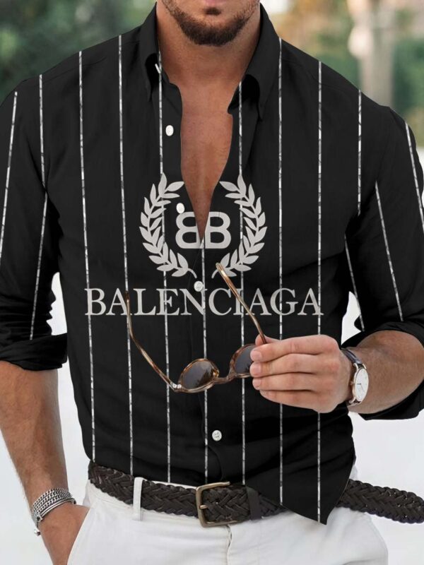 Men’s Long Sleeves Button Down Shirts -TDA002066