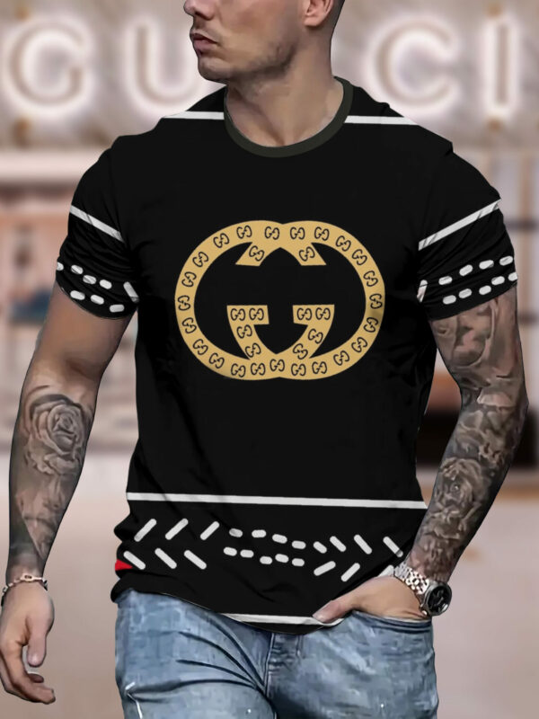 New 2025-  G  Luxury  Brand Premium T-Shirt Outfit For Men Women – Max011616