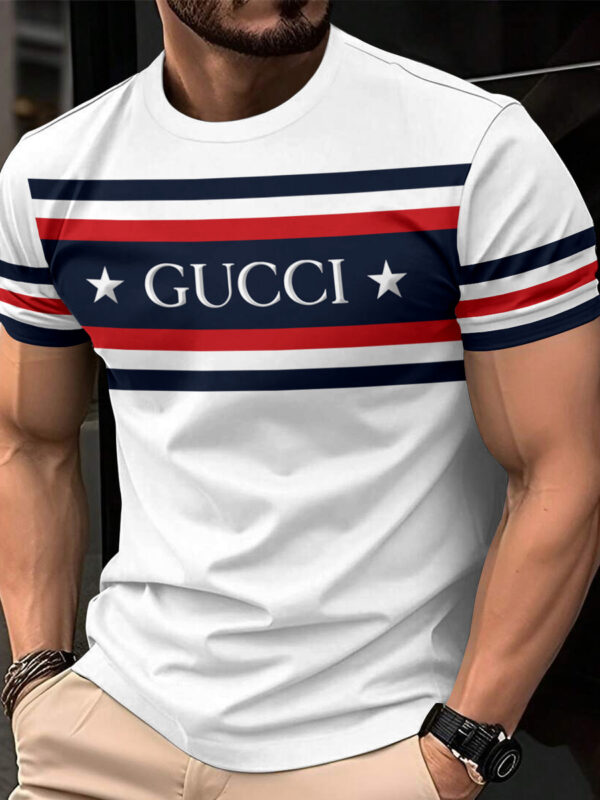 New 2025-  G  Luxury  Brand Premium T-Shirt Outfit For Men Women -CHIC170911