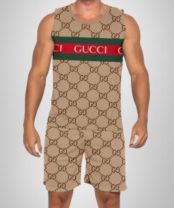 New 2025 -G Luxury Brand Premium Tanktop & Shorts Outfit For Men -Max012612