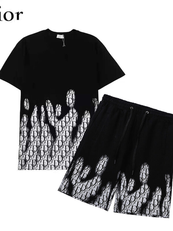 2024 – Set D  Tracksuit T-shirt & Shorts – Max4549