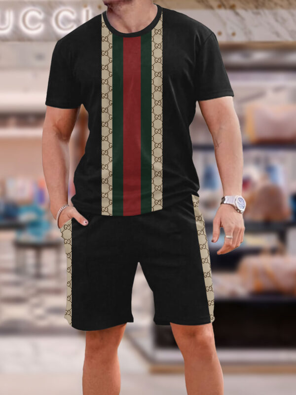 2025 – Set G Tracksuit T-shirt & Shorts –   – Max011951