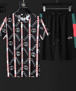 2024 – Set G Tracksuit T-shirt & Shorts –   – Max02838
