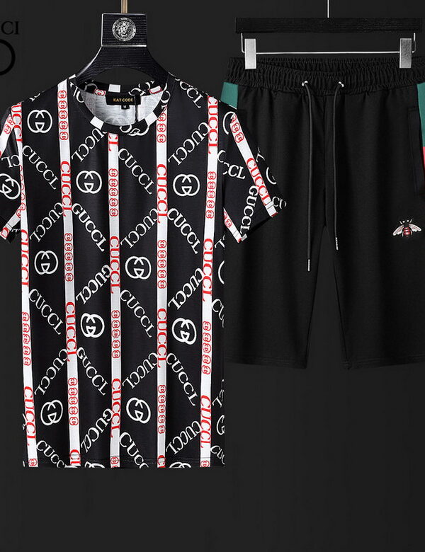 2024 – Set G Tracksuit T-shirt & Shorts –   – Max02838