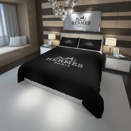 Hermes Limited Luxury Brand Bedding Set Home Decor – Max010109