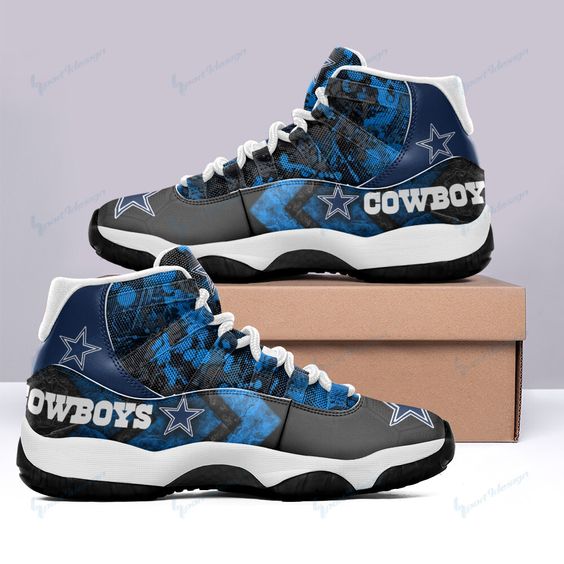 Dallas Cowboys Air Jordan 11 Shoes – Custom Sneaker -Max2407192006