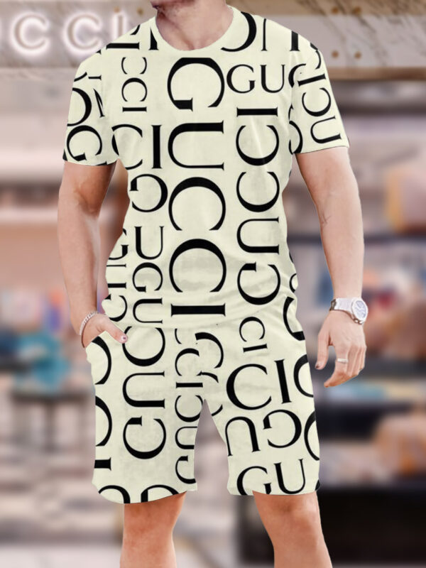 2025 – Set G Tracksuit T-shirt & Shorts –   – Max011981