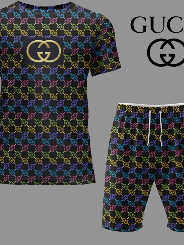 2024 – Set G Tracksuit T-shirt & Shorts –   – Max02923