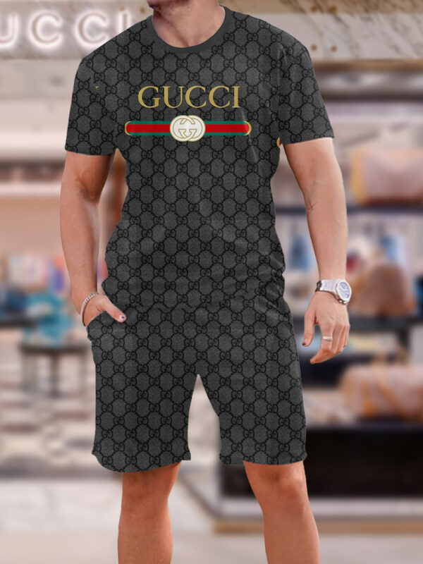 2025 – Set G Tracksuit T-shirt & Shorts –   – Max011634