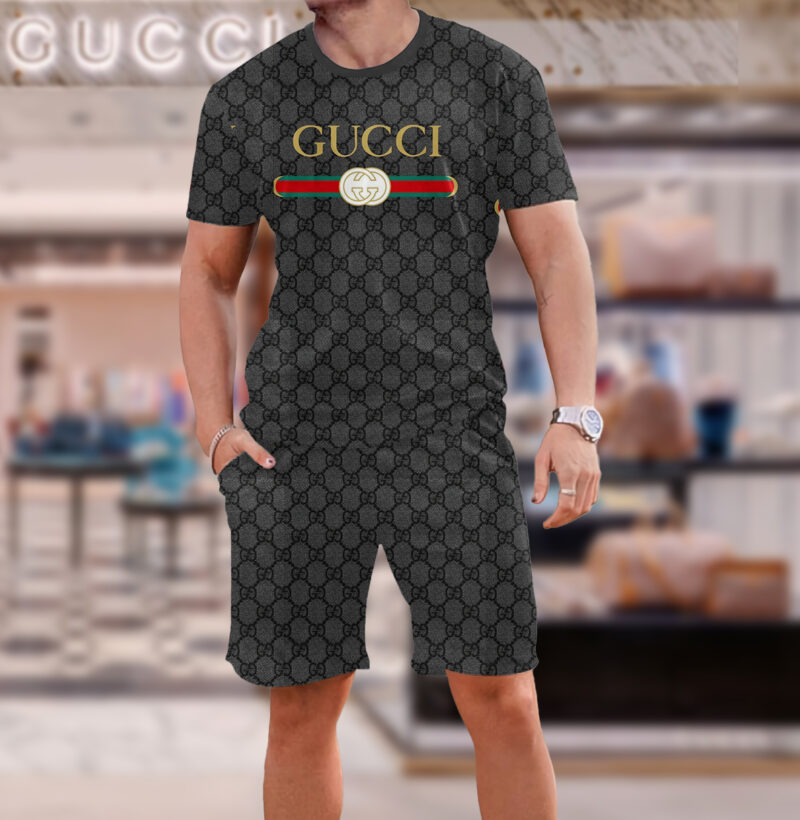 2025 – Set G Tracksuit T-shirt & Shorts –   – Max011634