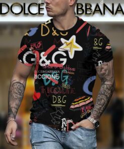 New 2025 – D Luxury Brand Premium T-Shirt Outfit For Men – Max012446