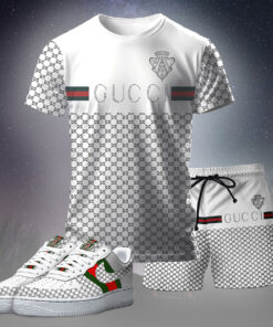 New 2025 – Set G Tracksuit  Air Force 1 & T-shirt & Shorts – CHIC110402