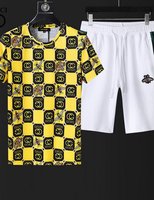 2024 – Set G Tracksuit T-shirt & Shorts –   – Max02843