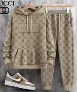 New 2025,G  G Limited Edition Set Hoodie & Pants Match AF1 Sneaker – Max2408253601
