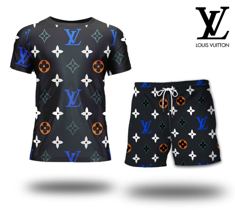 2024 – Set L  Tracksuit T-shirt & Shorts – Max4647