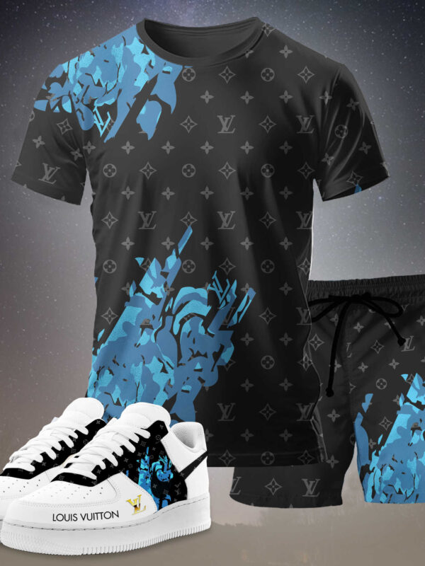 New 2025 – Set L Tracksuit  Air Force 1 & T-shirt & Shorts – win19421