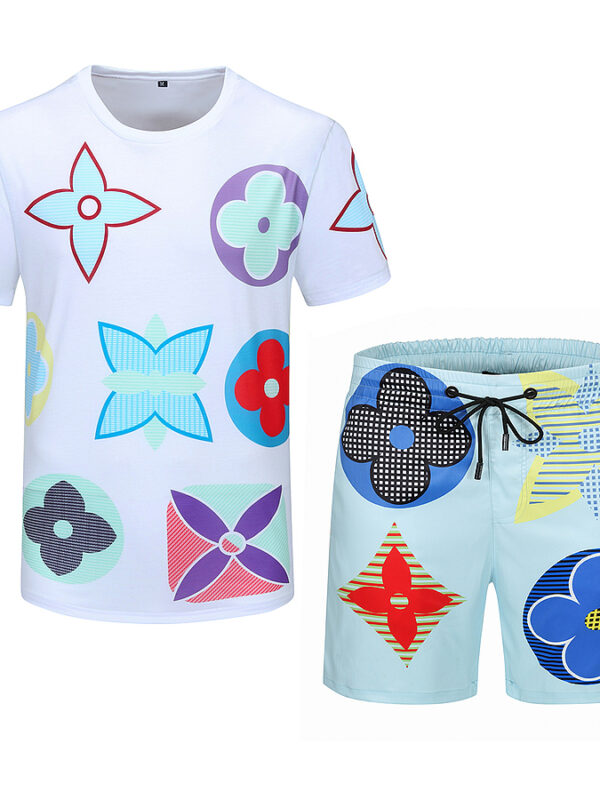 2024 – Set L  Tracksuit T-shirt & Shorts – Max00871