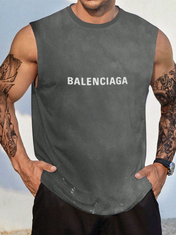 Luxury Brand Premium Slimfit Tank Top For Men-TDA003051
