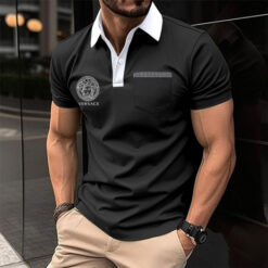 Limited Edition V**sace Polo Shirt For Men –  Max2407091568