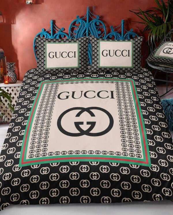 G  Premium Fashion Limited Luxury Brand Bedding Set Home Decor – Min00341