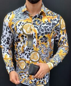 V -Luxury Long Sleeve Shirt CCY Max-Max07231