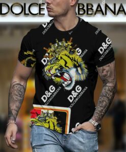 New 2025 – D Luxury Brand Premium T-Shirt Outfit For Men – Max012453