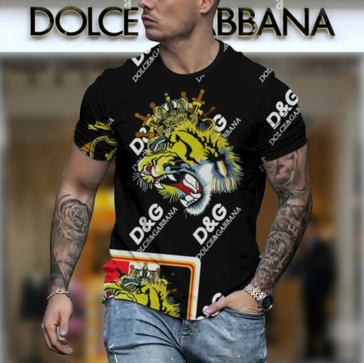 New 2025 – D Luxury Brand Premium T-Shirt Outfit For Men – Max012453