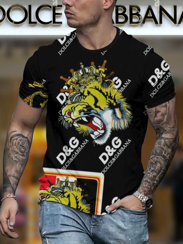 New 2025 – D Luxury Brand Premium T-Shirt Outfit For Men – Max012453