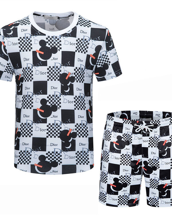 2024 – Set D  Tracksuit T-shirt & Shorts – Max4564
