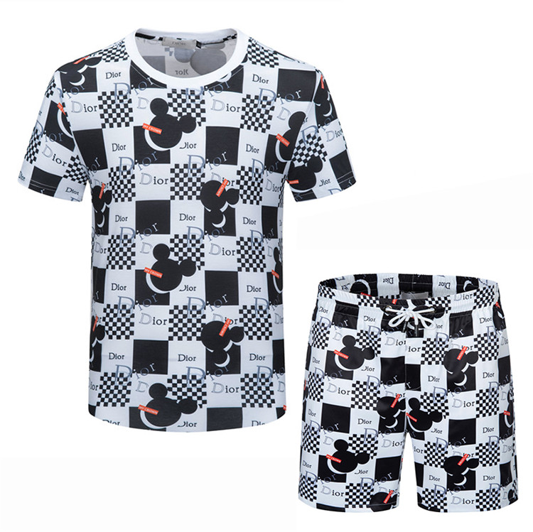 2024 – Set D  Tracksuit T-shirt & Shorts – Max4564