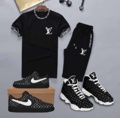 FREE SHIPPING, New 2025 -Limited Edition Set L  Shoe & T-shirt & Shorts  –Max240526608