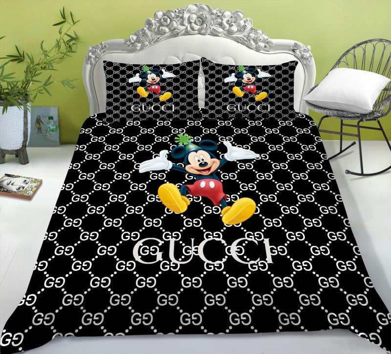 G  Premium Fashion Limited Luxury Brand Bedding Set Home Decor – Min00336