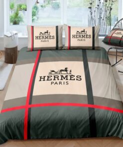 Hermes Limited Luxury Brand Bedding Set Home Decor – Max010058