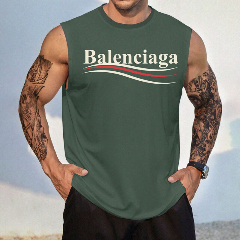 Luxury Brand Premium Slimfit Tank Top For Men-TDA002957