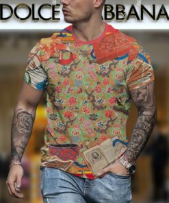 New 2025 – D Luxury Brand Premium T-Shirt Outfit For Men – Max012449